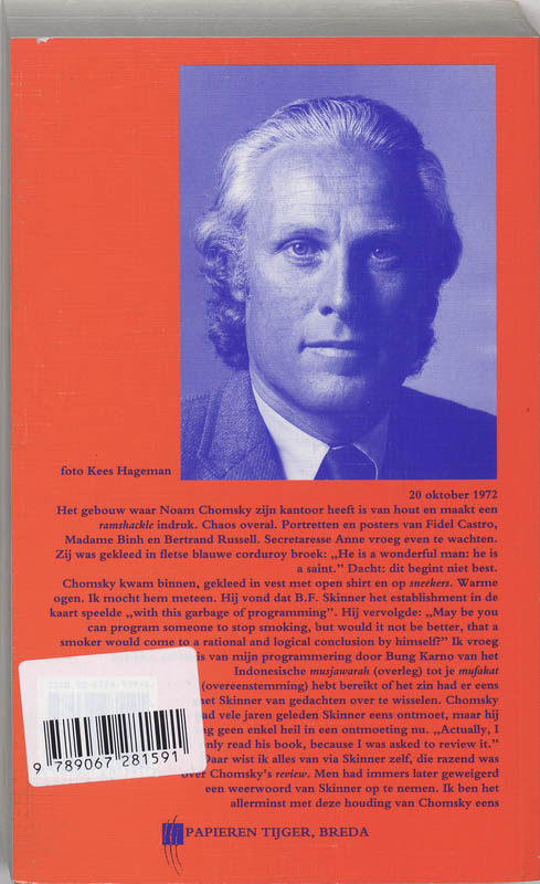 Achterkant van Memoires 1972-1973