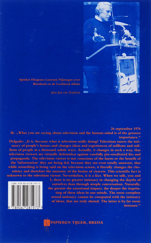 Achterkant van Memoires 1976