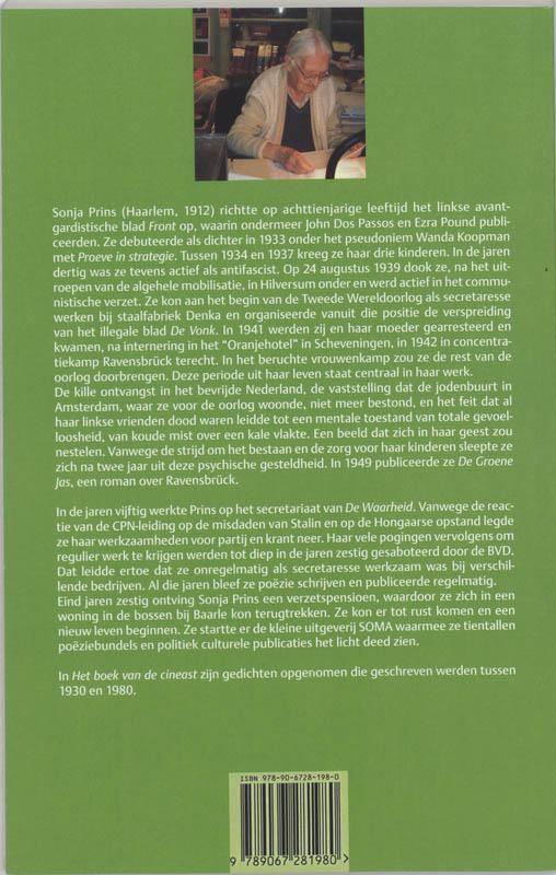 Achterkant van Het boek van de cineast