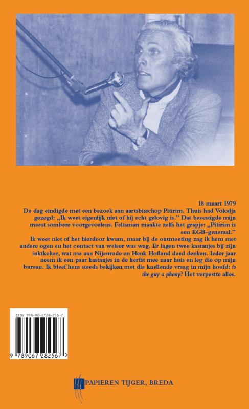 Achterkant van Memoires 1979-1980