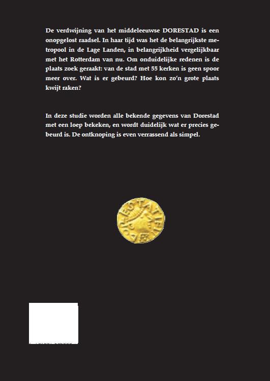 Achterkant van De ontdekking van Dorestad