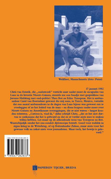 Achterkant van Memoires 1981-1982