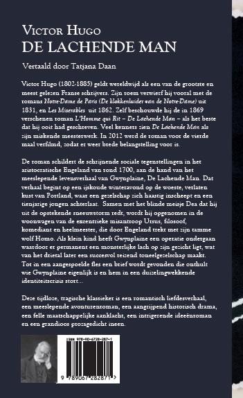 Achterkant van De lachende man