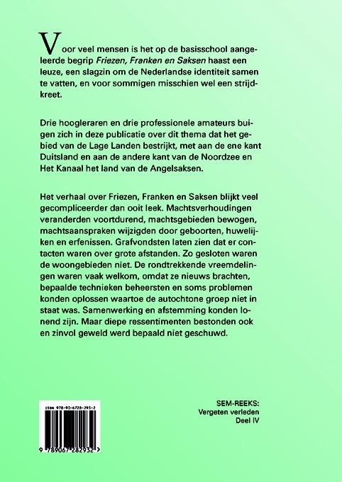 Achterkant van Friezen, Franken en Saksen