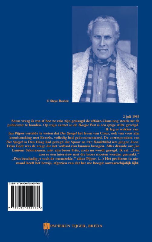 Achterkant van Memoires