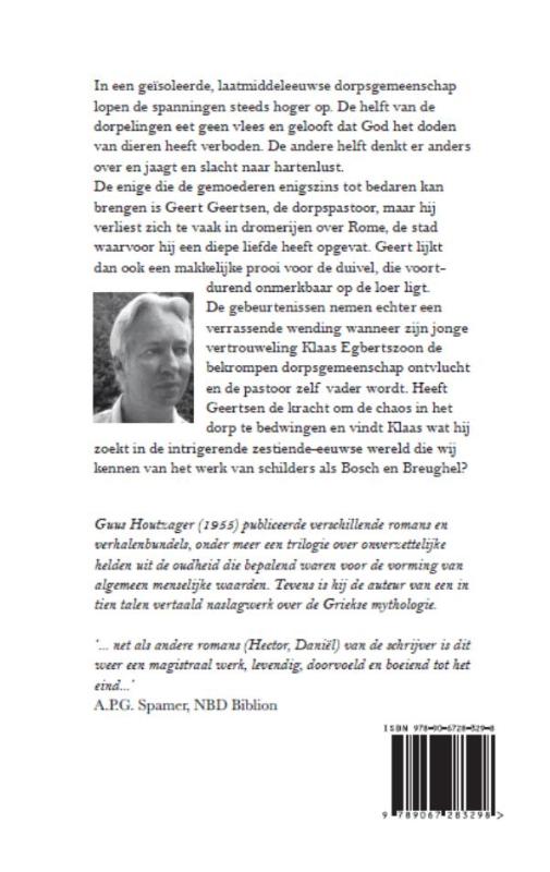 Achterkant van De verlokkingen van de duivel