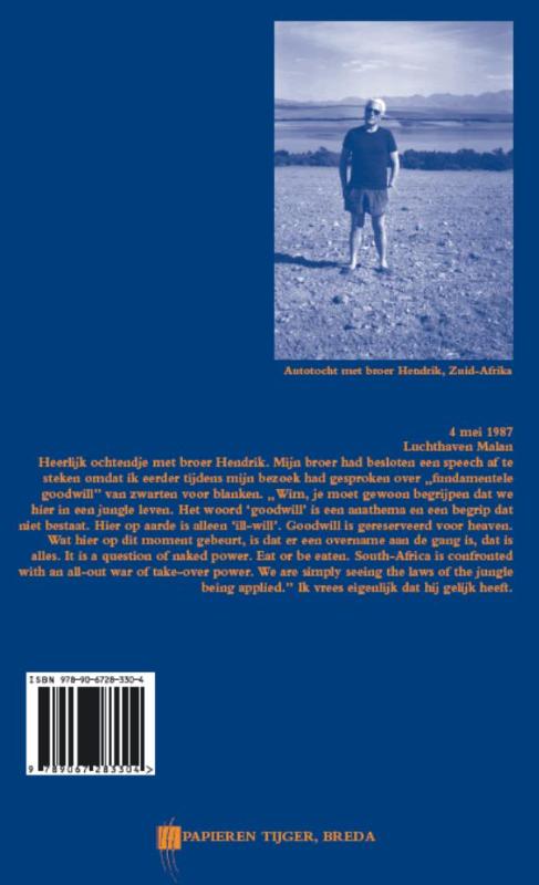 Achterkant van Memoires 1987-A