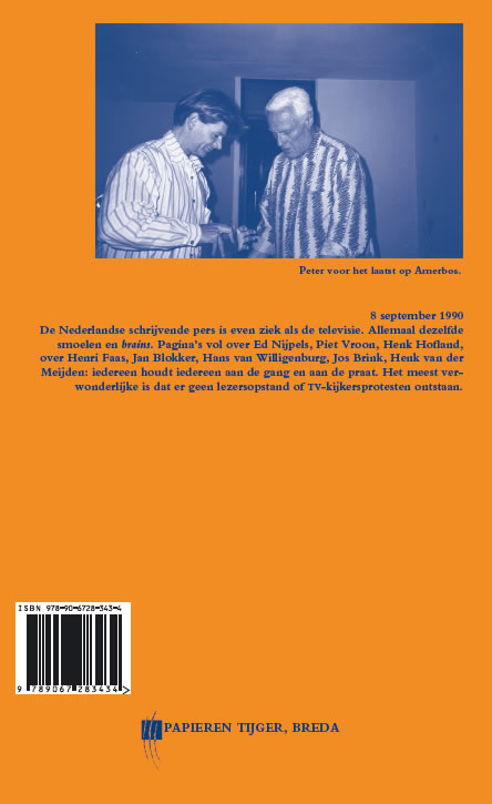 Achterkant van Memoires 1990-C