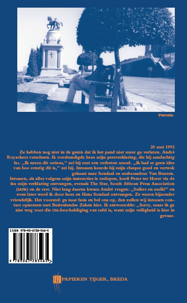 Achterkant van Memoires 1992-A
