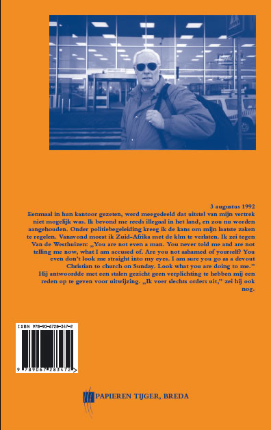 Achterkant van Memoires 1992-B