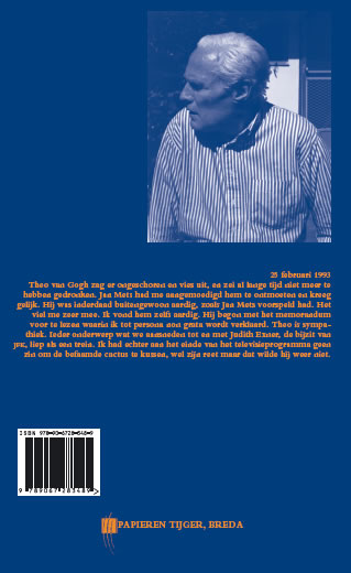 Achterkant van Memoires 1993-A