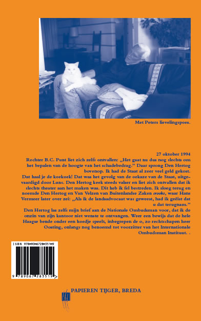 Achterkant van Memoires 1994-B