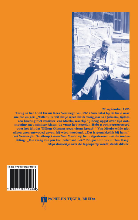 Achterkant van Memoires 1996-B