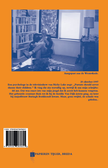 Achterkant van Memoires 1997-B