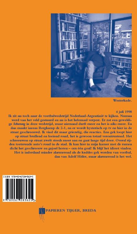 Achterkant van Memoires 1998-B