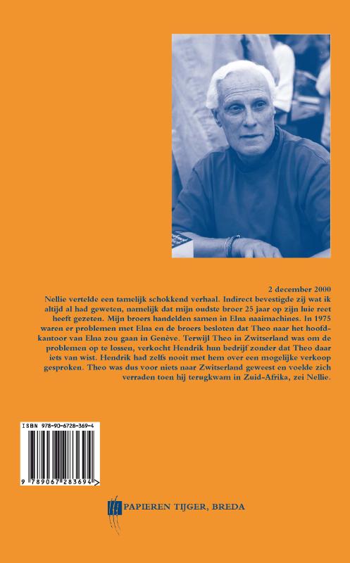 Achterkant van Memoires 2000-B