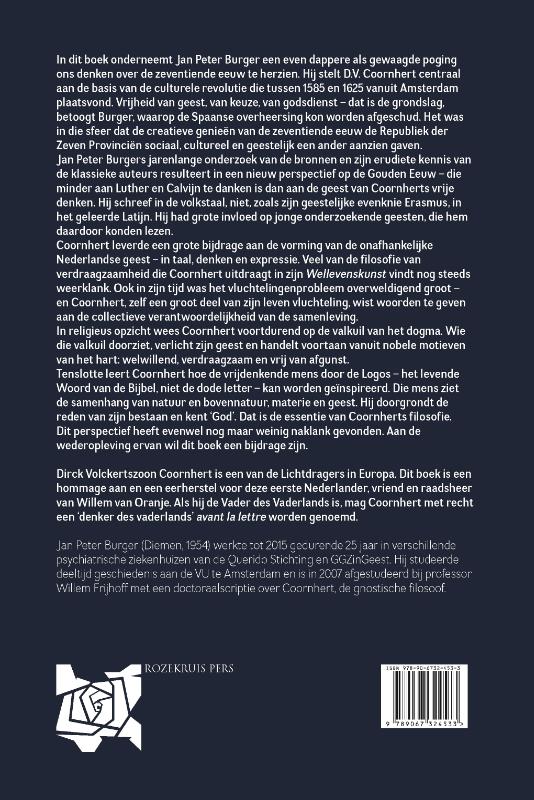 Achterkant van Coornhert - Licht in Europa