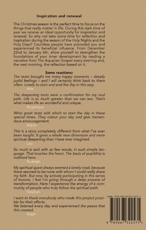 Achterkant van Spiritual Christmas