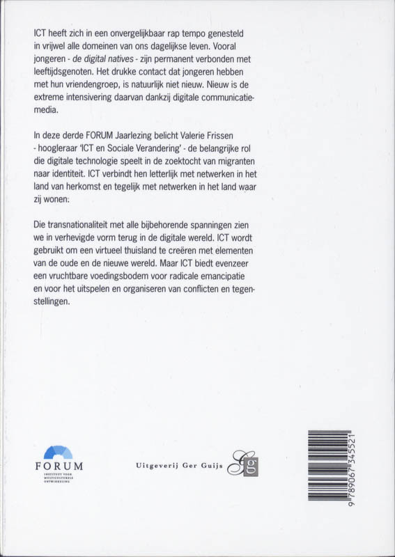Achterkant van De digitale diapora