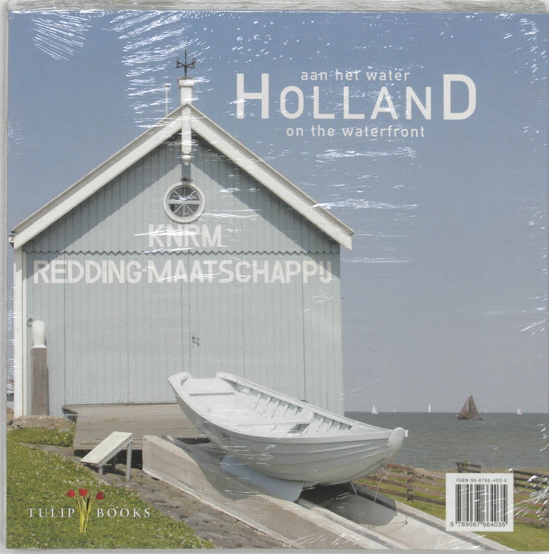 Achterkant van Holland aan het water