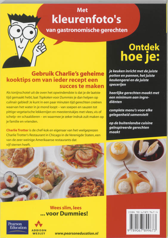 Achterkant van Topkoken voor Dummies