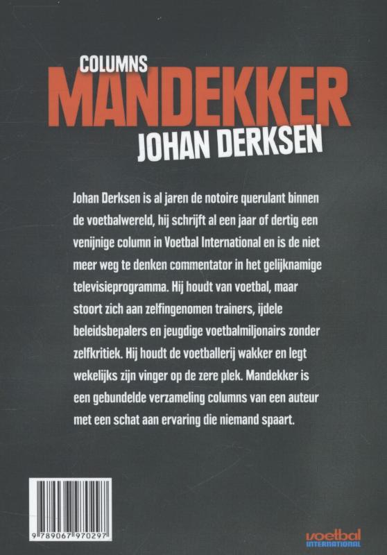 Achterkant van Mandekker