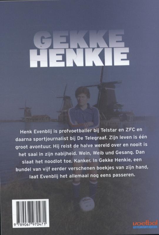 Achterkant van Gekke Henkie