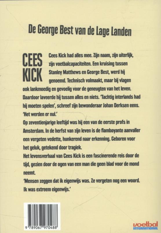 Achterkant van Cees kick