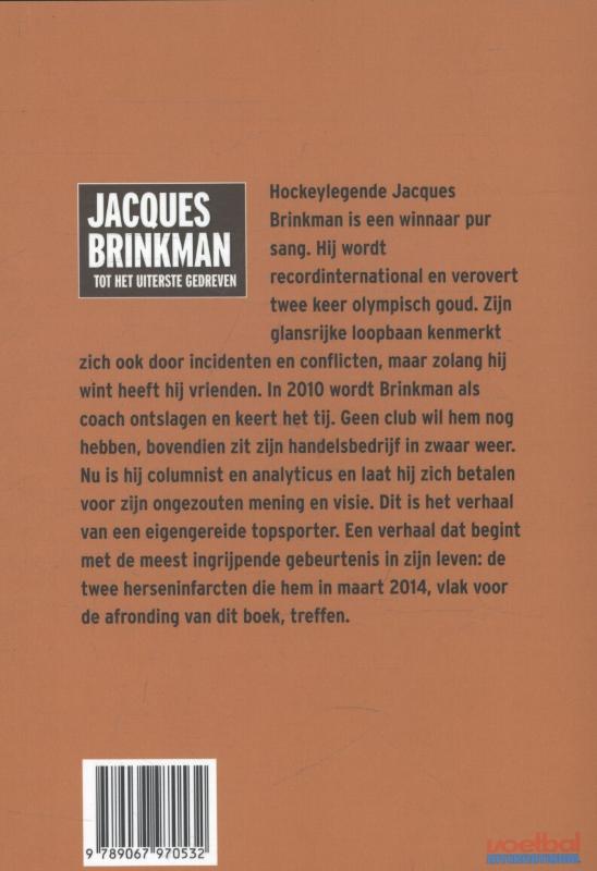 Achterkant van Jacques Brinkman