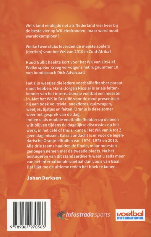 Achterkant van Het WK van A tot Z
