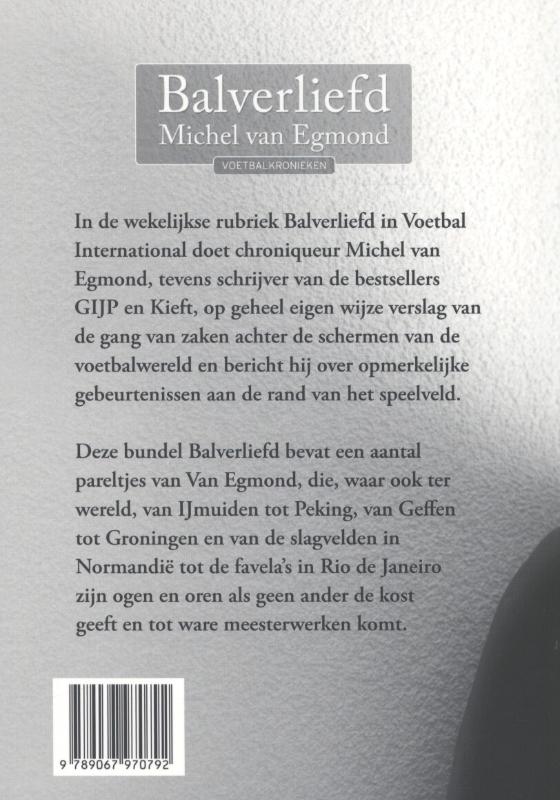 Achterkant van Balverliefd
