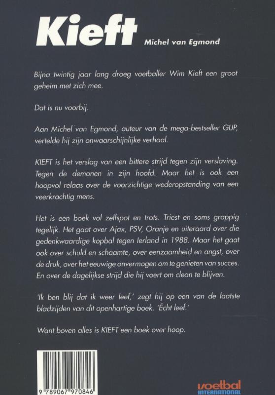 Achterkant van Kieft