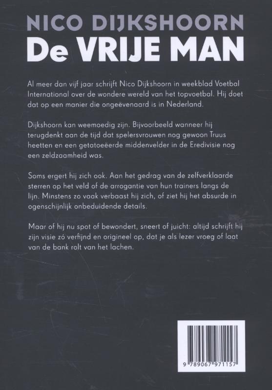 Achterkant van De vrije man