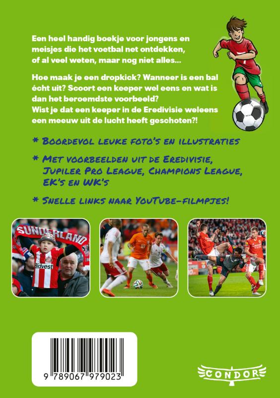 Achterkant van Alles over voetbal van A tot Z
