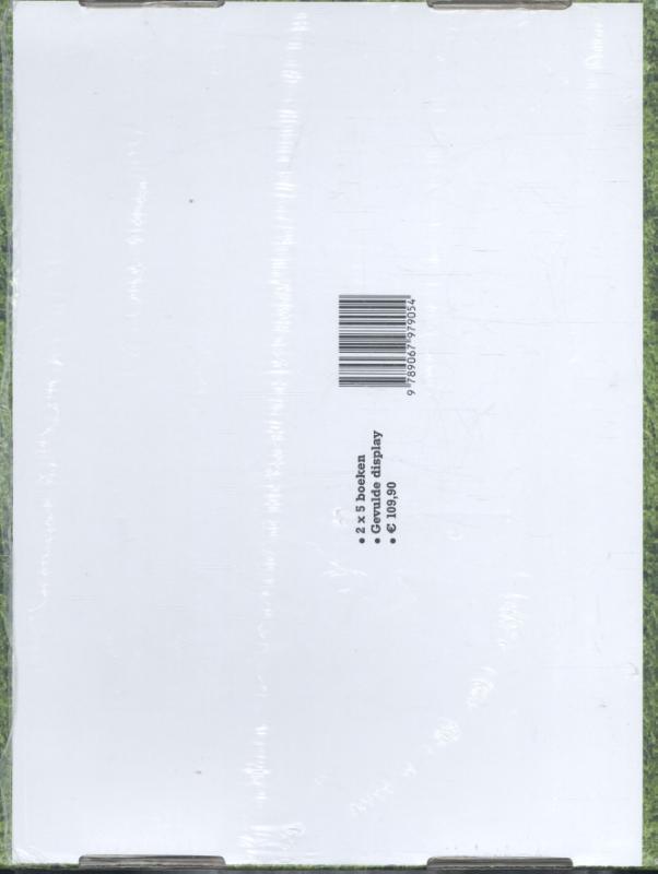Achterkant van Ultieme Fanboek Messi/Ronaldo Display 5*2