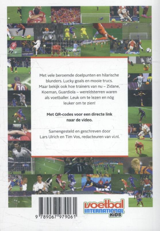 Achterkant van De allerbeste voetbal YouTube video's