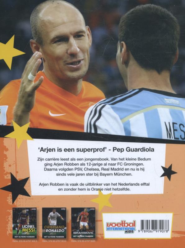 Achterkant van Arjen Robben