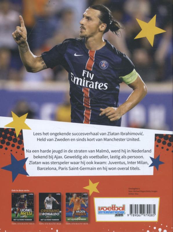 Achterkant van Zlatan Ibrahimovic