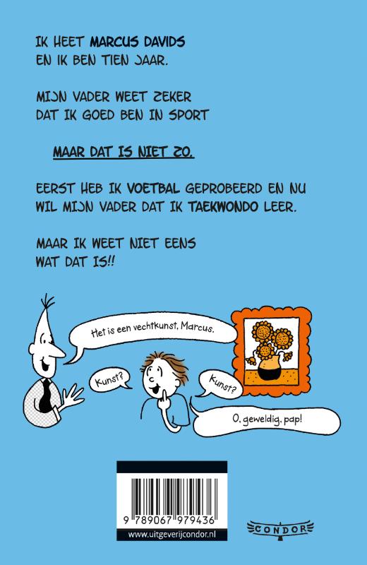 Achterkant van Dagboek van een Taekwondo meester