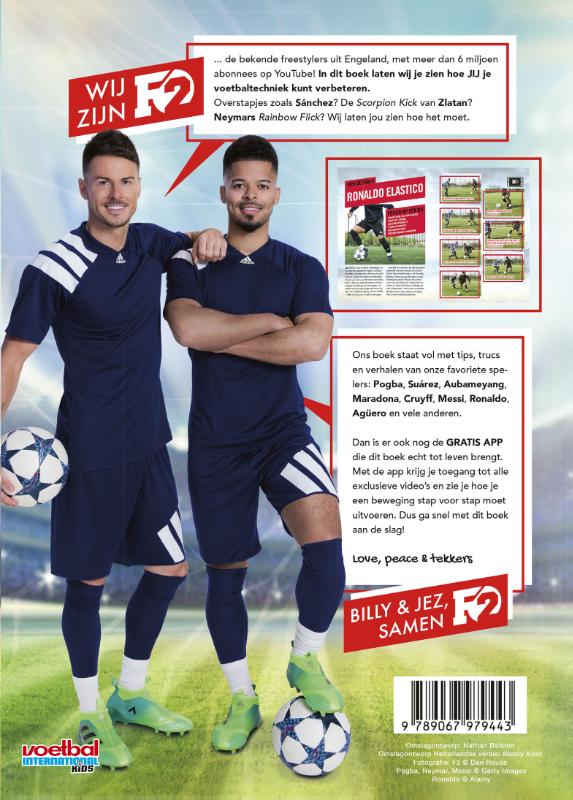 Achterkant van F2 Voetbal Academie