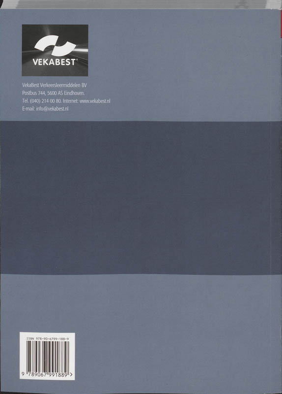 Achterkant van Traffic Regulations