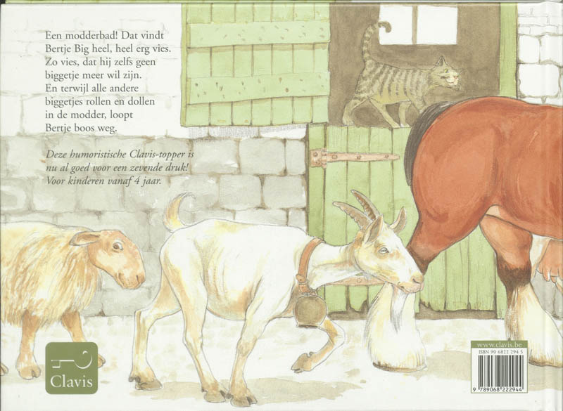 Achterkant van Bertje Big