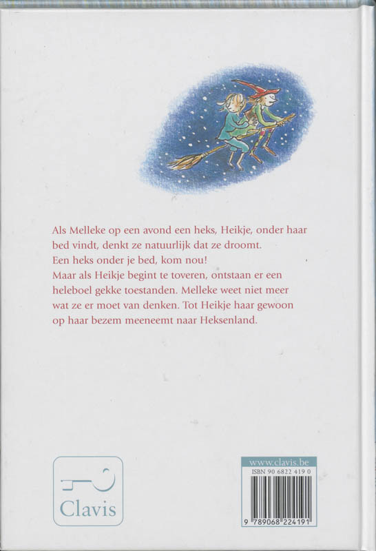Achterkant van Heikje heks