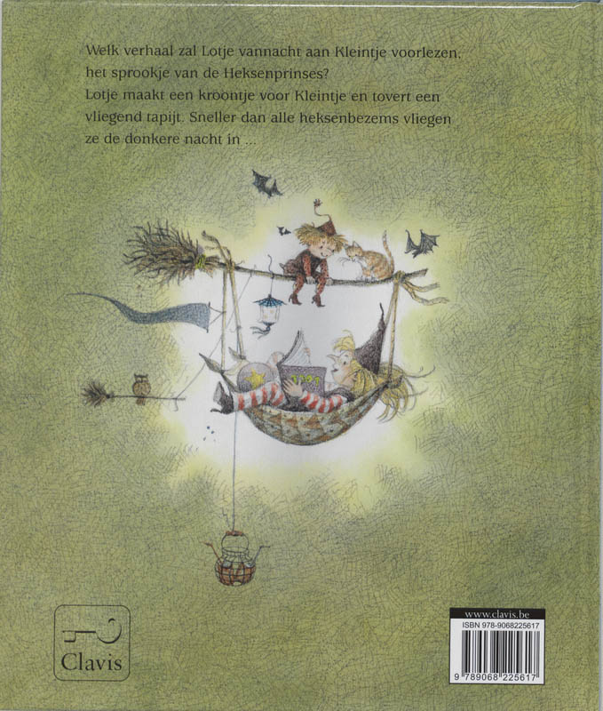 Achterkant van Lotje en de Heksenprinses