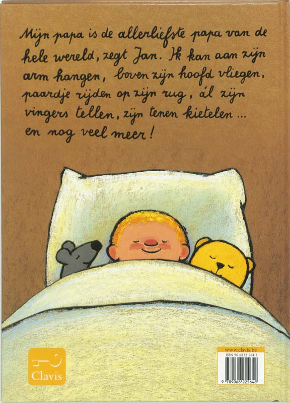 Achterkant van Mijn papa