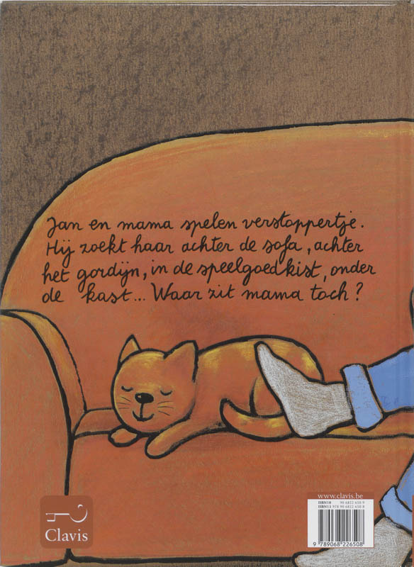 Achterkant van Lieve mama