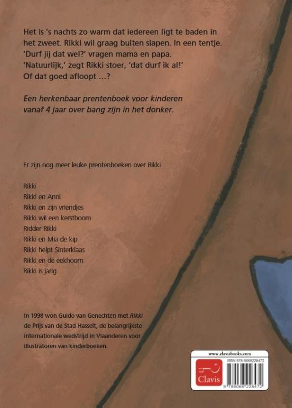 Achterkant van Rikki durft