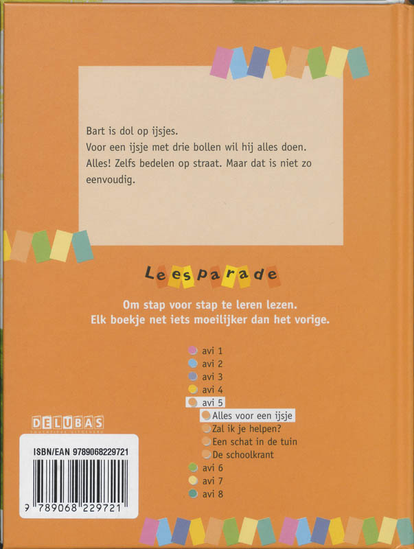 Achterkant van Alles voor een ijsje