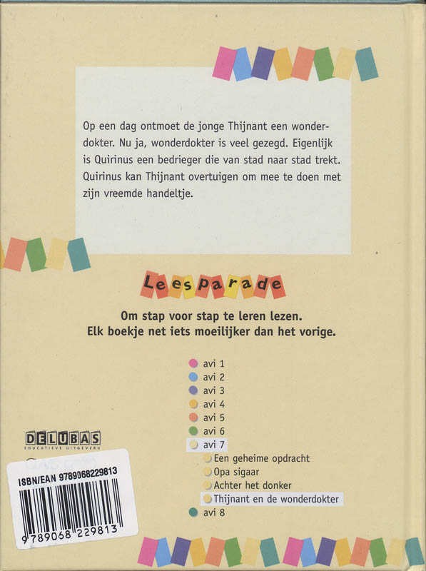 Achterkant van Thijnant en de wonderdokter