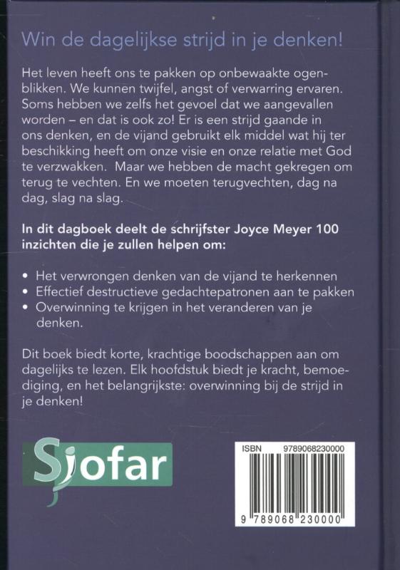 Achterkant van Dagboek